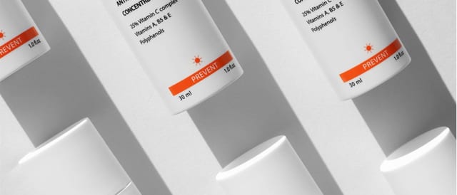 Tubes Dermaceutic C25 Cream met 25% vitamine C, een antioxidant die pigmentvlekken helpt vervagen